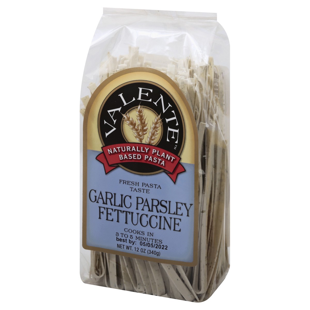 slide 13 of 13, Valente Garlic Parsley Fettuccine 12 oz, 12 oz