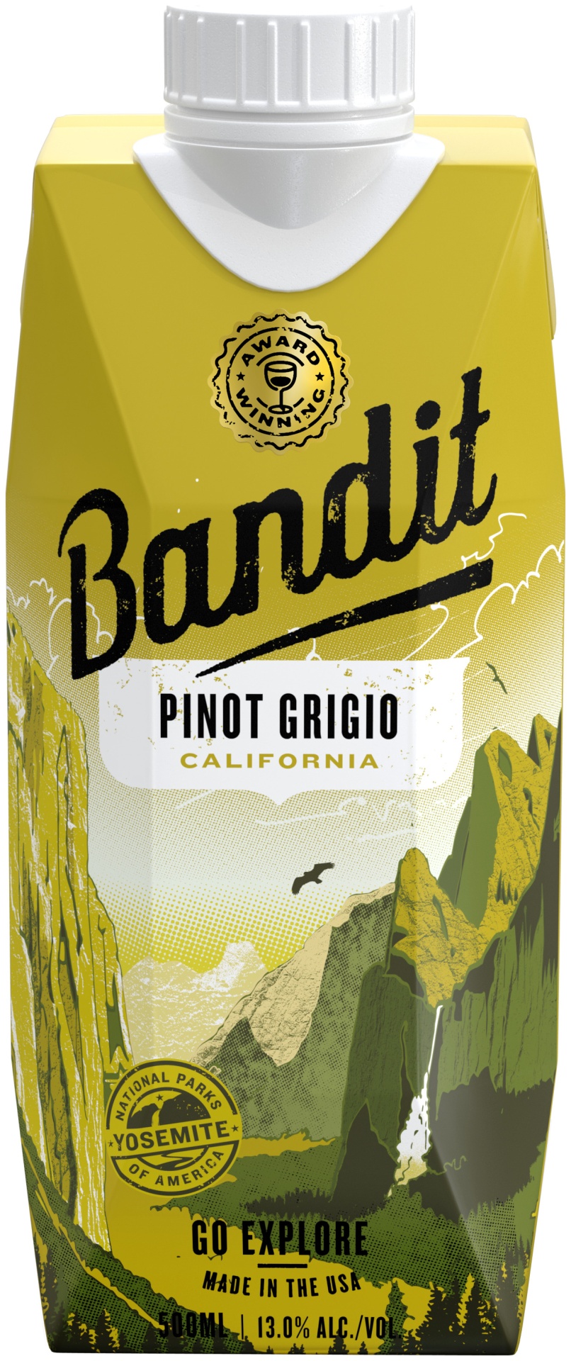 slide 1 of 1, Bandit Pinot Grigio
, 500 ml