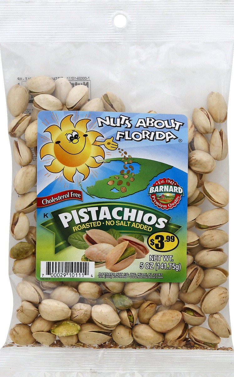 slide 2 of 3, Nuts About Florida Pistachios 5 oz, 5 oz