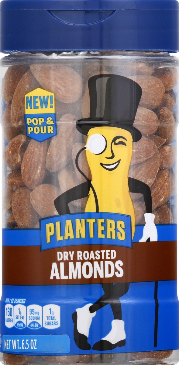 slide 1 of 14, Planters Almonds 6.5 oz, 6.5 oz