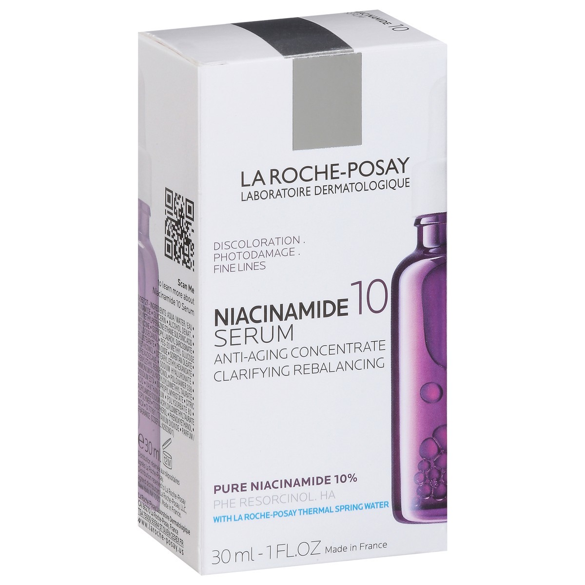 slide 8 of 9, La Roche-Posay La Roche Posay Niacinamide 10% Anti-Aging Face Serum - 1.01 fl oz, 1.01 fl oz