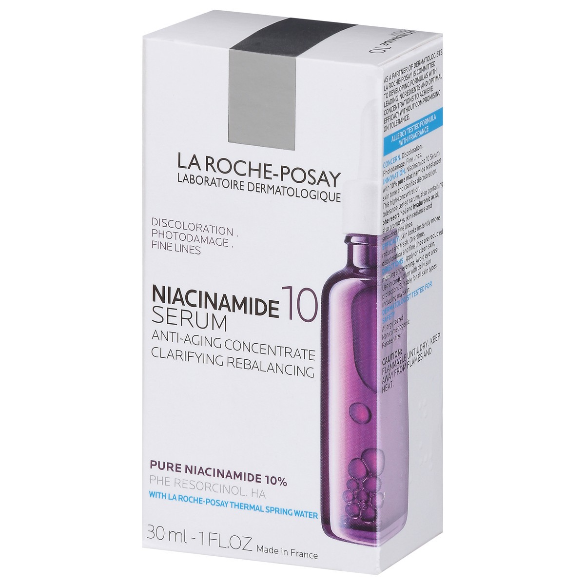 slide 2 of 9, La Roche-Posay La Roche Posay Niacinamide 10% Anti-Aging Face Serum - 1.01 fl oz, 1.01 fl oz
