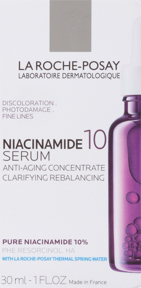 slide 9 of 9, La Roche-Posay La Roche Posay Niacinamide 10% Anti-Aging Face Serum - 1.01 fl oz, 1.01 fl oz