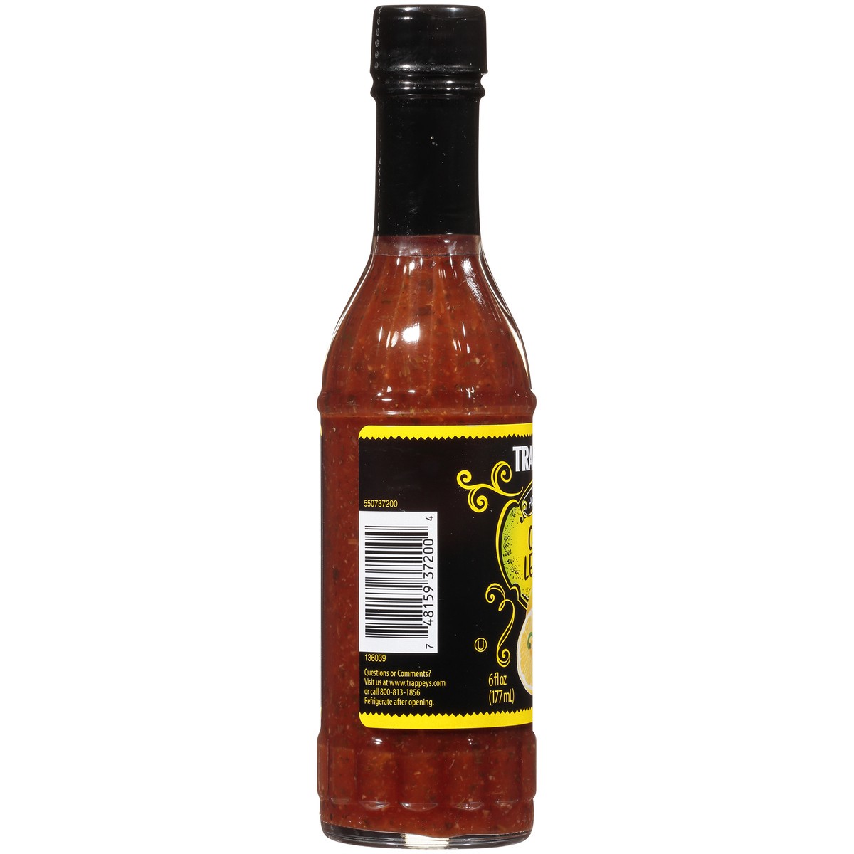 slide 5 of 7, Trappey's Chili Lemon Hot Sauce 6 fl. oz. Bottle, 6 fl oz