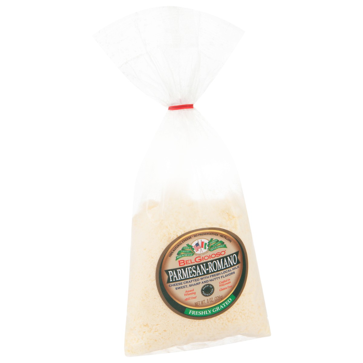slide 6 of 13, BelGioioso Grated Parmesan-Romano Cheese 8 oz, 8 oz
