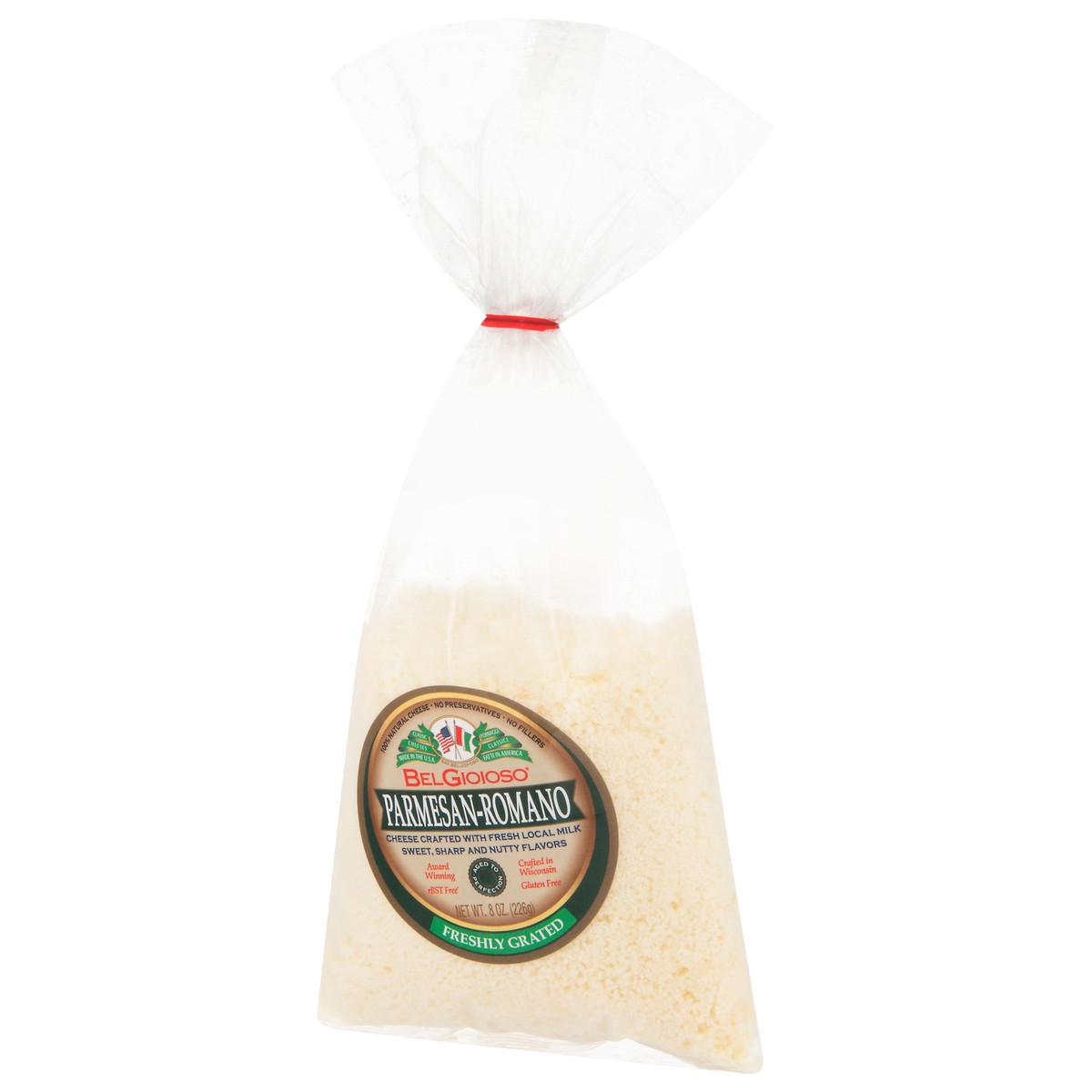 slide 8 of 13, BelGioioso Grated Parmesan-Romano Cheese 8 oz, 8 oz