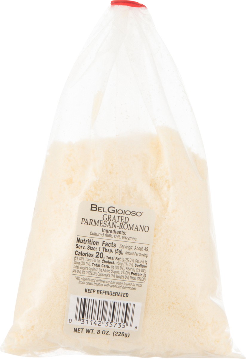 slide 5 of 13, BelGioioso Grated Parmesan-Romano Cheese 8 oz, 8 oz