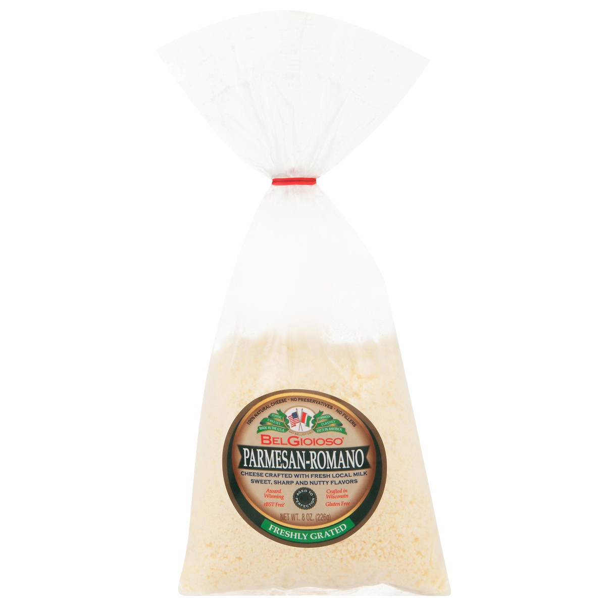 slide 12 of 13, BelGioioso Grated Parmesan-Romano Cheese 8 oz, 8 oz