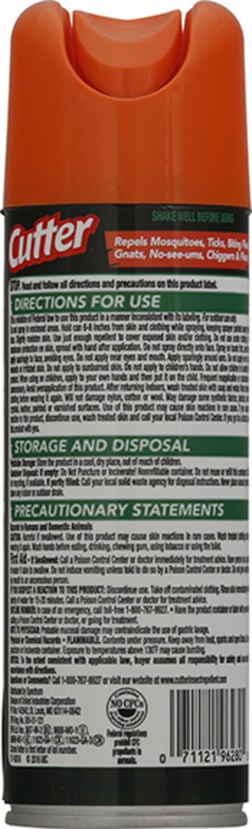 slide 3 of 9, Cutter Backwoods Insect Spray, 6 oz