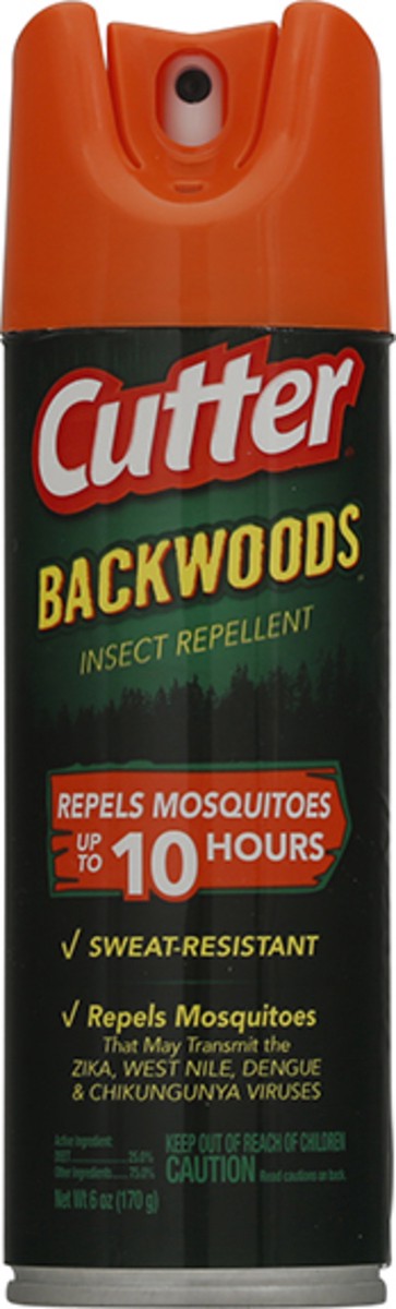 slide 6 of 9, Cutter Backwoods Insect Spray, 6 oz