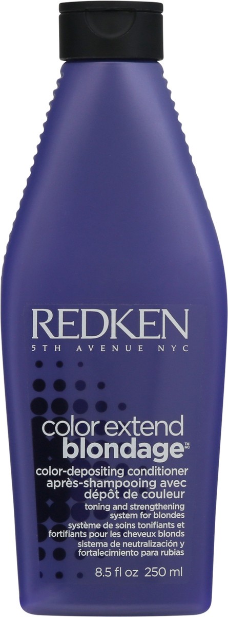 slide 1 of 10, Redken Color Extend Blondage Color-Depositing Conditioner 8.5 oz, 8.5 oz