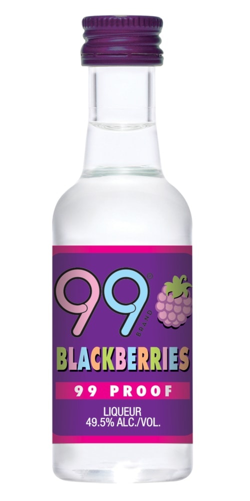 slide 1 of 1, 99 Brand Blackberries Schnapps, 50 ml