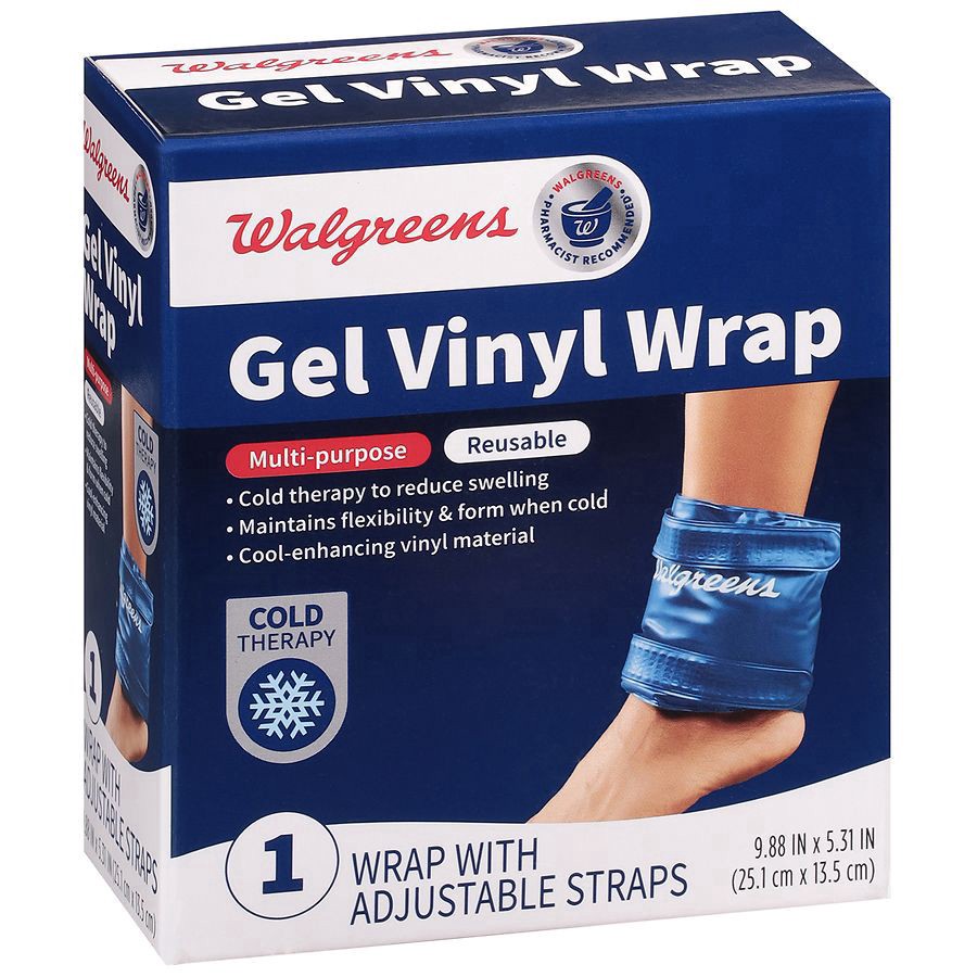 slide 3 of 3, Walgreens Reusable Cold Gel Wrap, 1 ct