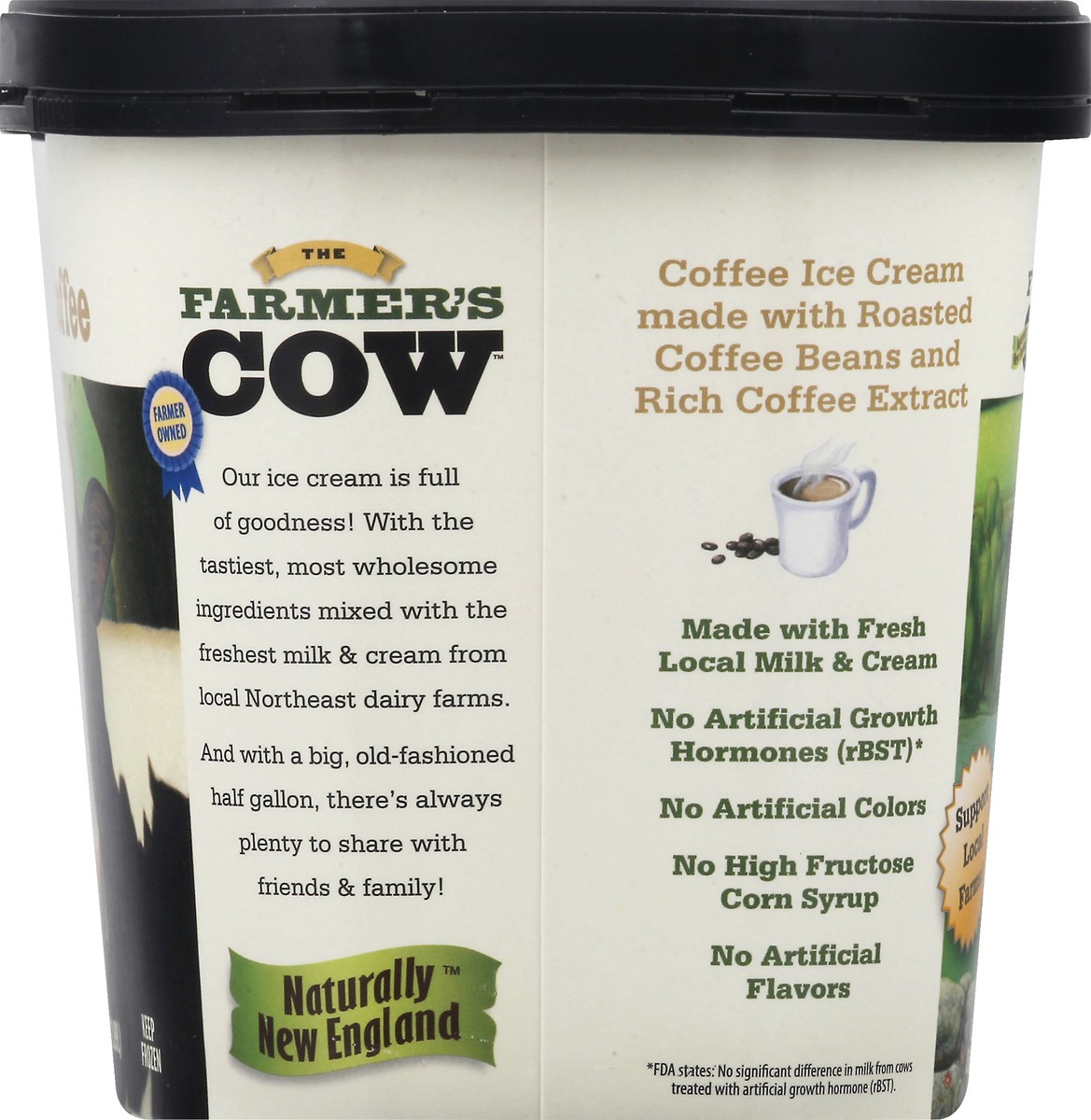 slide 7 of 10, The Farmer's Cow Ice Cream, Coffee, 1/2 gal