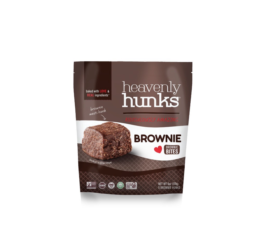 slide 2 of 2, Heavenly Hunks Brownie 6 Each, 6 ct