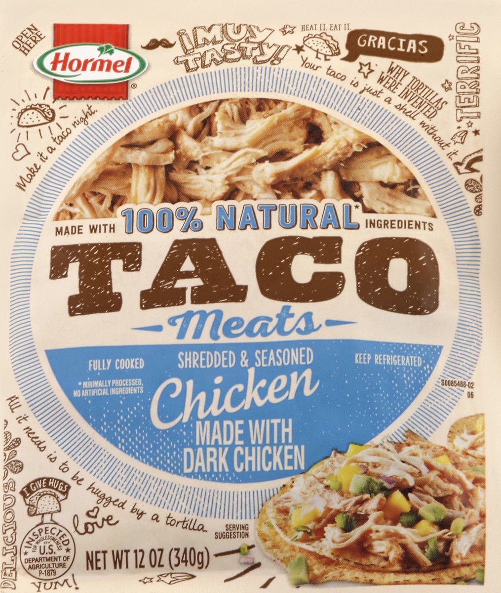 slide 5 of 5, Hormel Taco Meats 12 oz, 12 oz