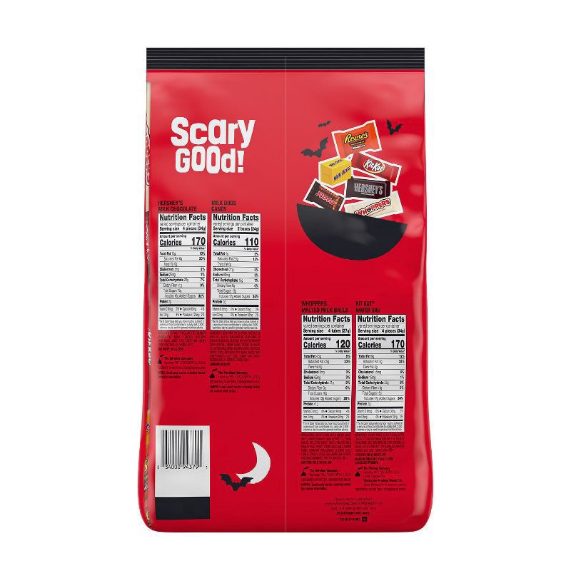 slide 3 of 5, Hershey's Hershey Assortment Minis Milk Chocolate, 65.4 oz