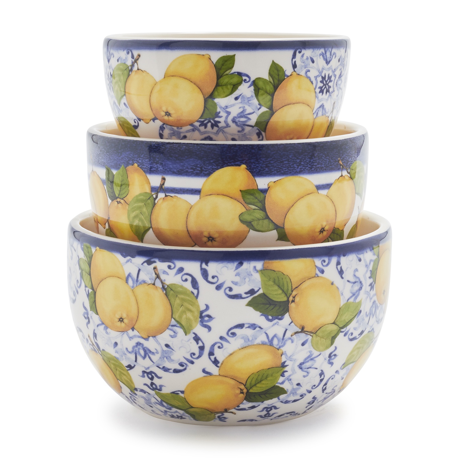 slide 1 of 1, Sur La Table Limone Prep Bowls, 3 ct