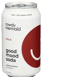Rowdy Mermaid Cola Soda 12 fl oz