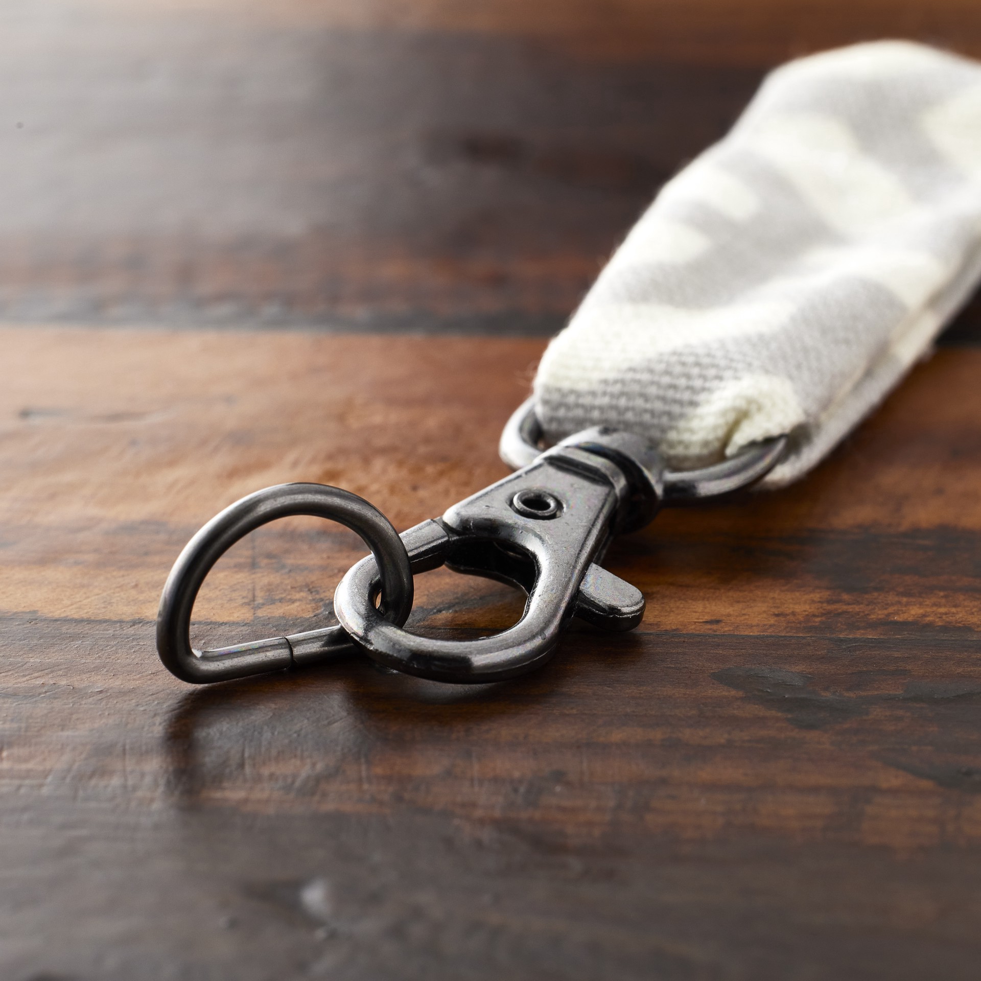 slide 2 of 3, Swivel Hook & D-Ring By Loops & Threads, 2 in x 0.63 in