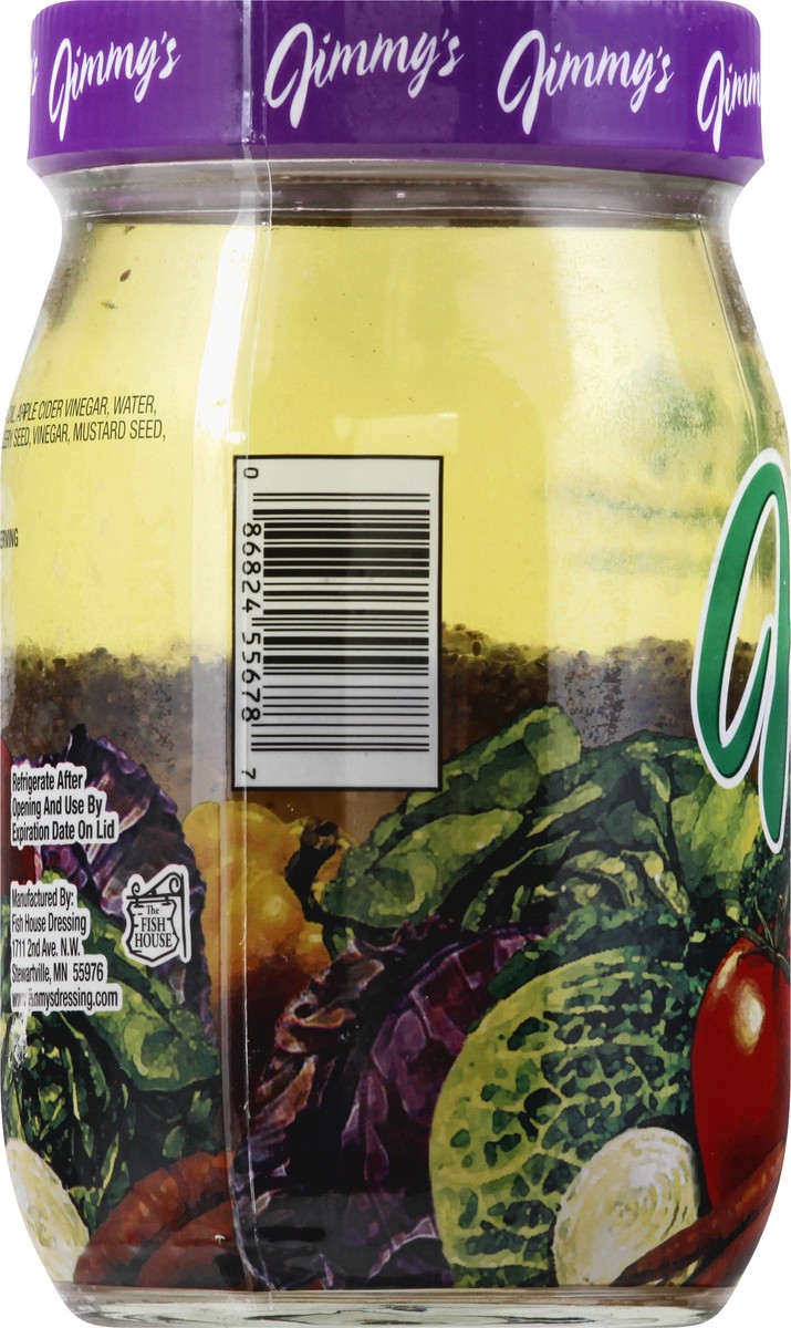 slide 13 of 13, Jimmys Original Sweet & Sour Salad Dressing 15 oz, 15 oz