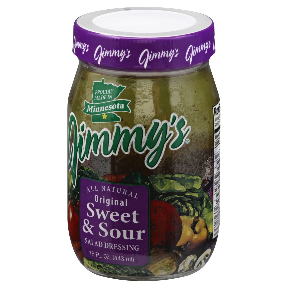 slide 7 of 13, Jimmys Original Sweet & Sour Salad Dressing 15 oz, 15 oz