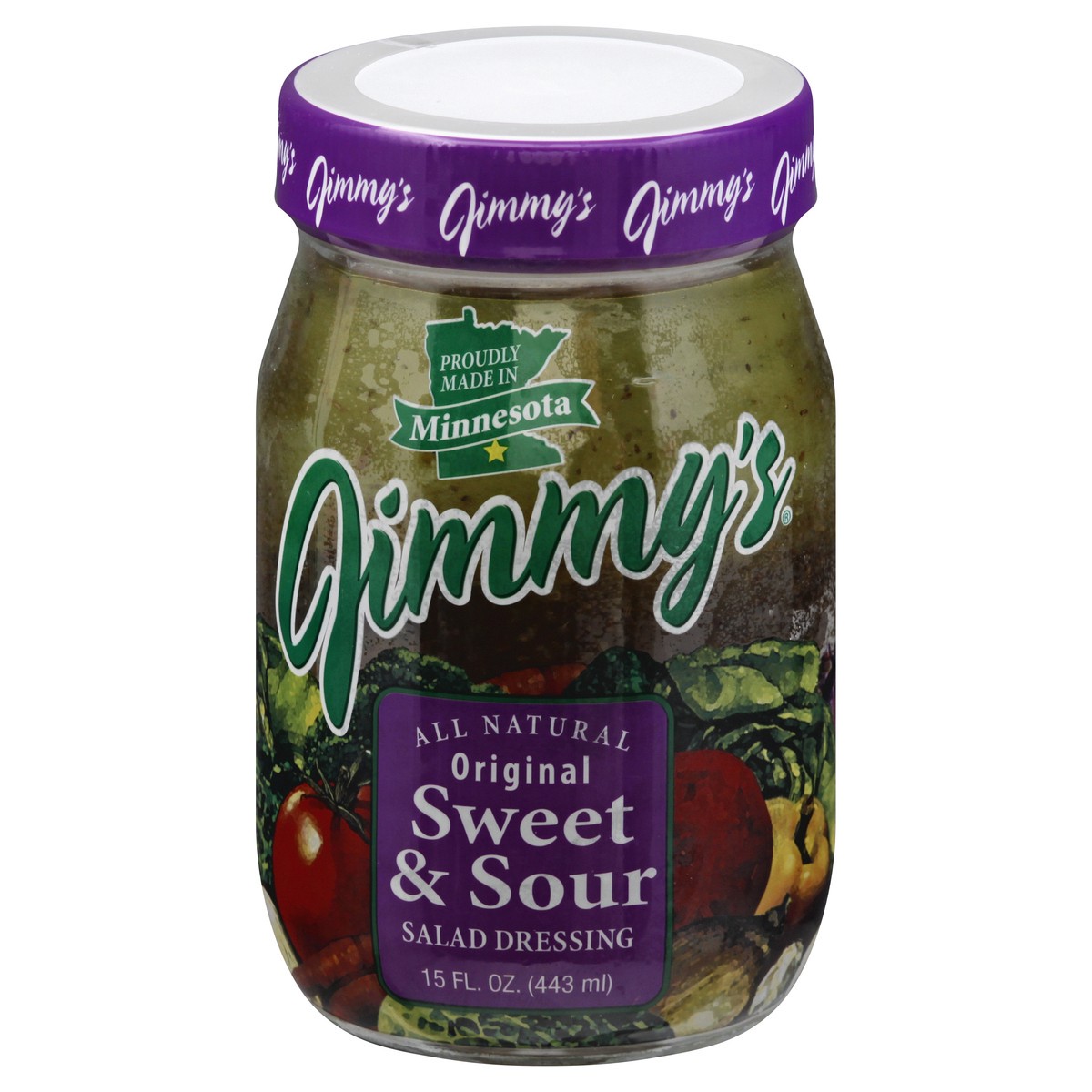 slide 1 of 13, Jimmys Original Sweet & Sour Salad Dressing 15 oz, 15 oz