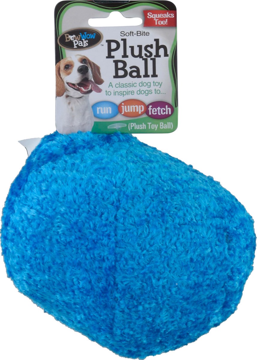 slide 6 of 9, BowWow Pals Soft-Bite Plush Ball 1 ea, 1 ea