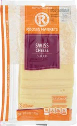 Rouses Markets Swiss Sliced Cheese 8 Slices