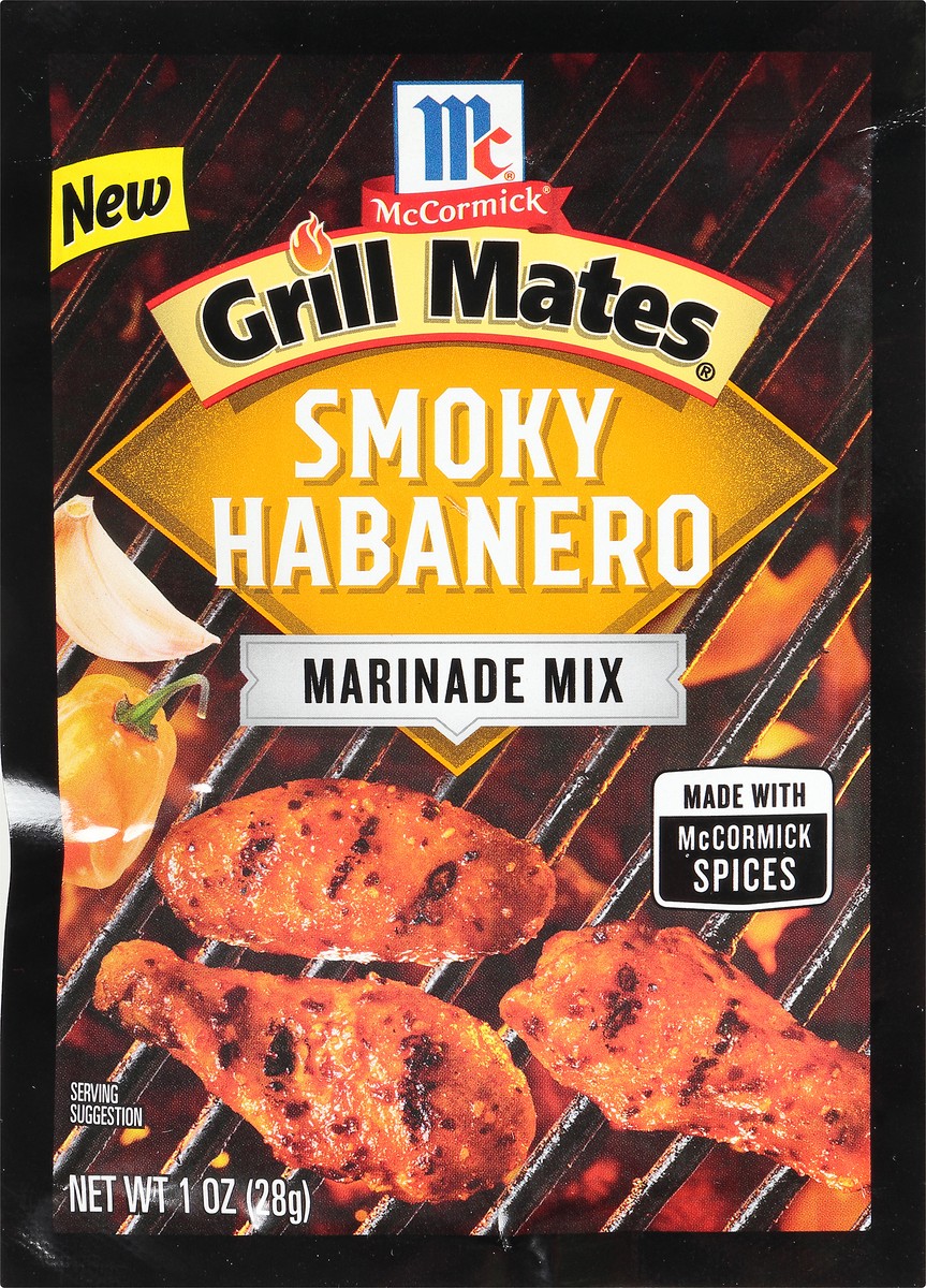 slide 7 of 8, McCormick Grill Mates Smoky Habanero Marinade Mix 1 oz. Pack, 1 oz