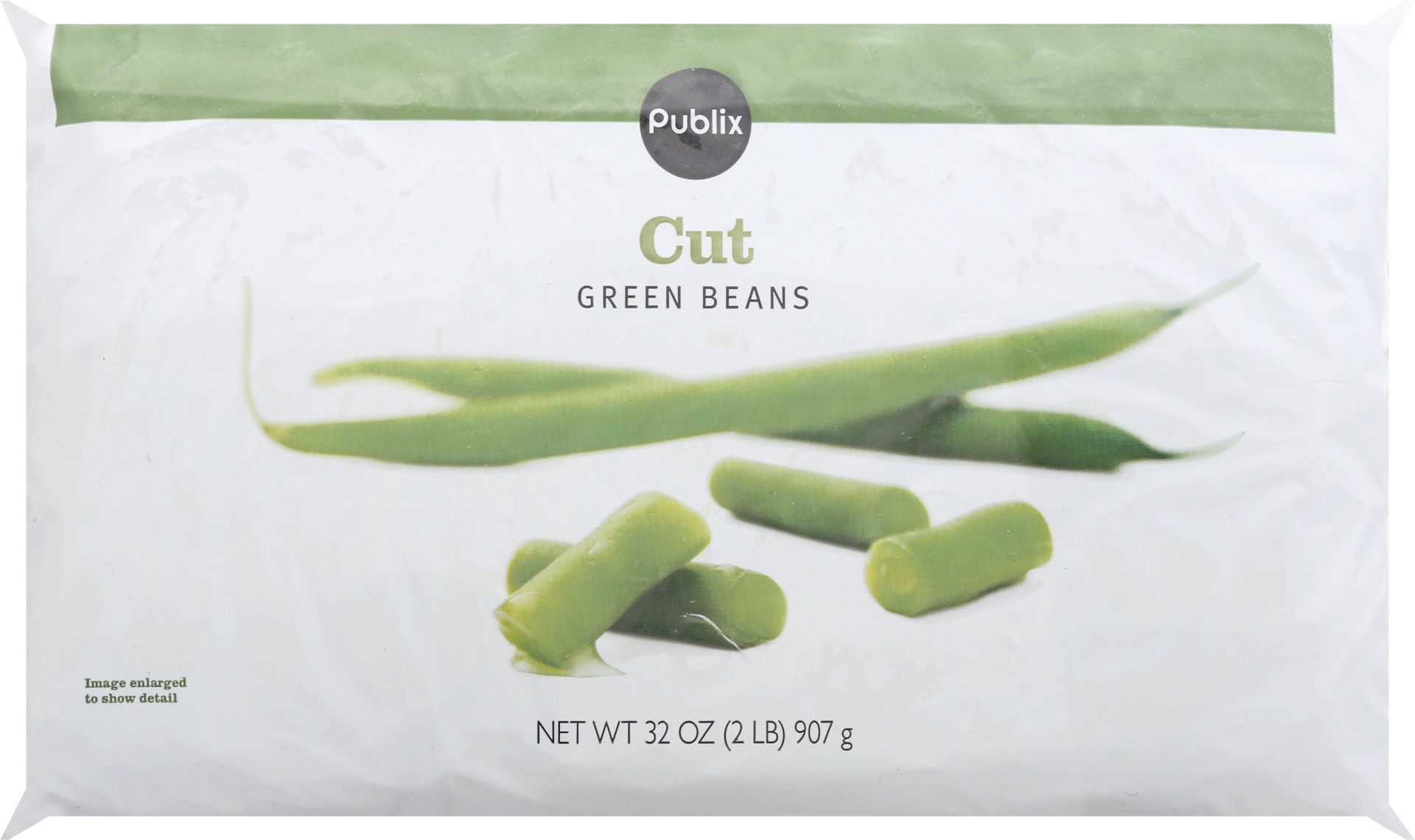 slide 1 of 1, Publix Cut Green Beans, 32 oz