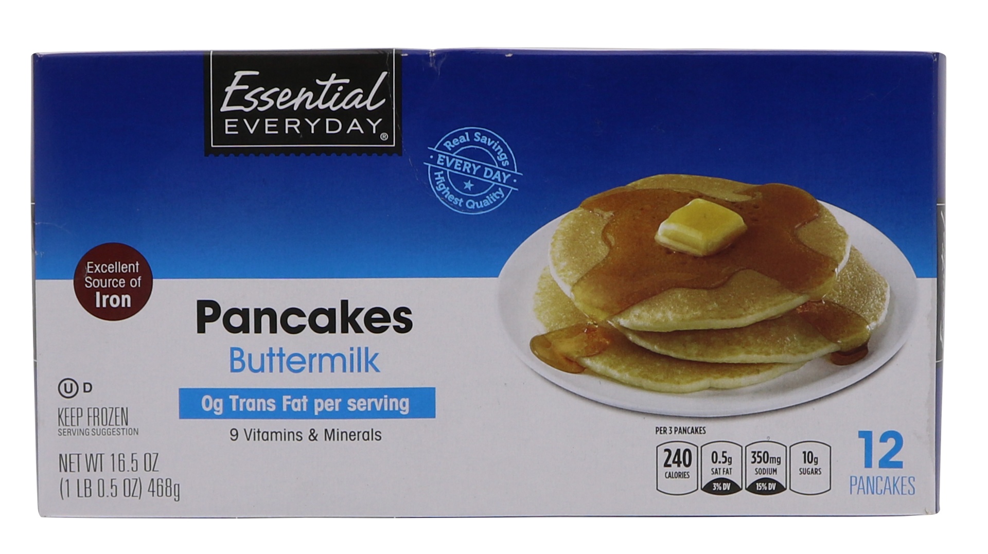 slide 1 of 1, Essential Everyday Buttermilk Pancakes, 16.5 oz