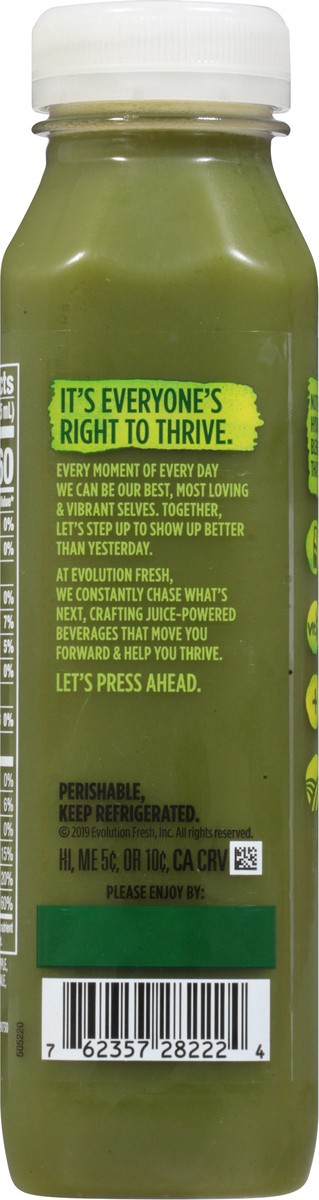 slide 2 of 9, Evolution Fresh Organic Greens & Ginger Cold-Pressed Vegetable & Fruit Juice Blend 11 oz., 11 fl oz