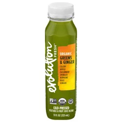 Evolution Fresh Organic Greens & Ginger Cold-Pressed Vegetable & Fruit Juice Blend 11 oz.