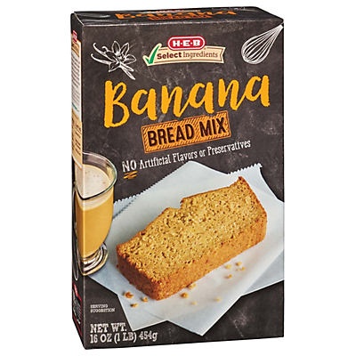 slide 1 of 1, H-E-B Artisan Series Banana Bread Mix, 16 oz