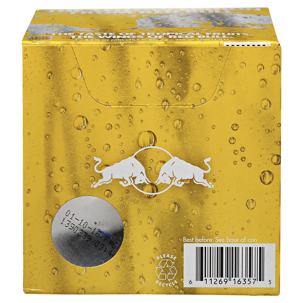 slide 3 of 7, Red Bull Yellow Edition Can, 4 ct; 8.4 oz