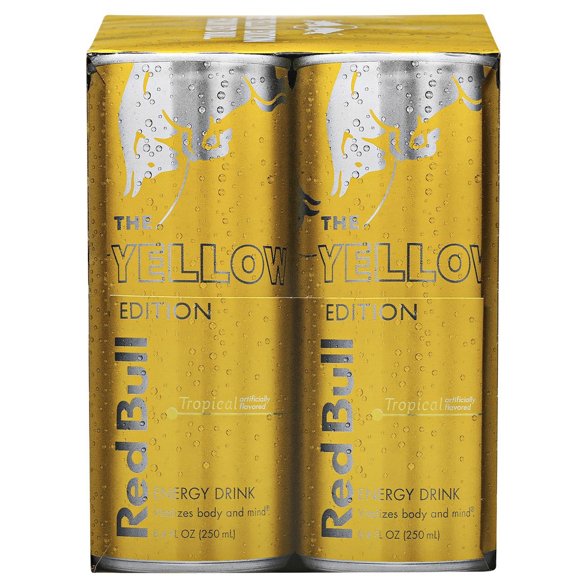 slide 7 of 7, Red Bull Yellow Edition Can, 4 ct; 8.4 oz