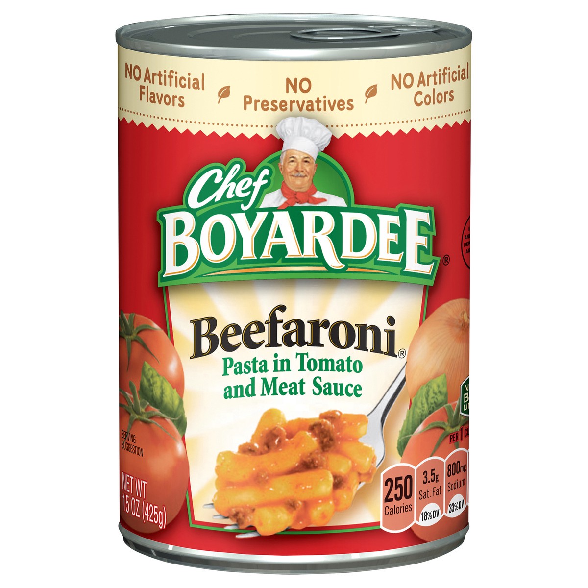 slide 1 of 5, Chef Boyardee Beefaroni, 15 oz, 15 oz