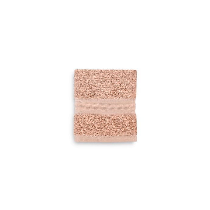 slide 1 of 15, Wamsutta Icon PimaCott Washcloth - Blush, 1 ct