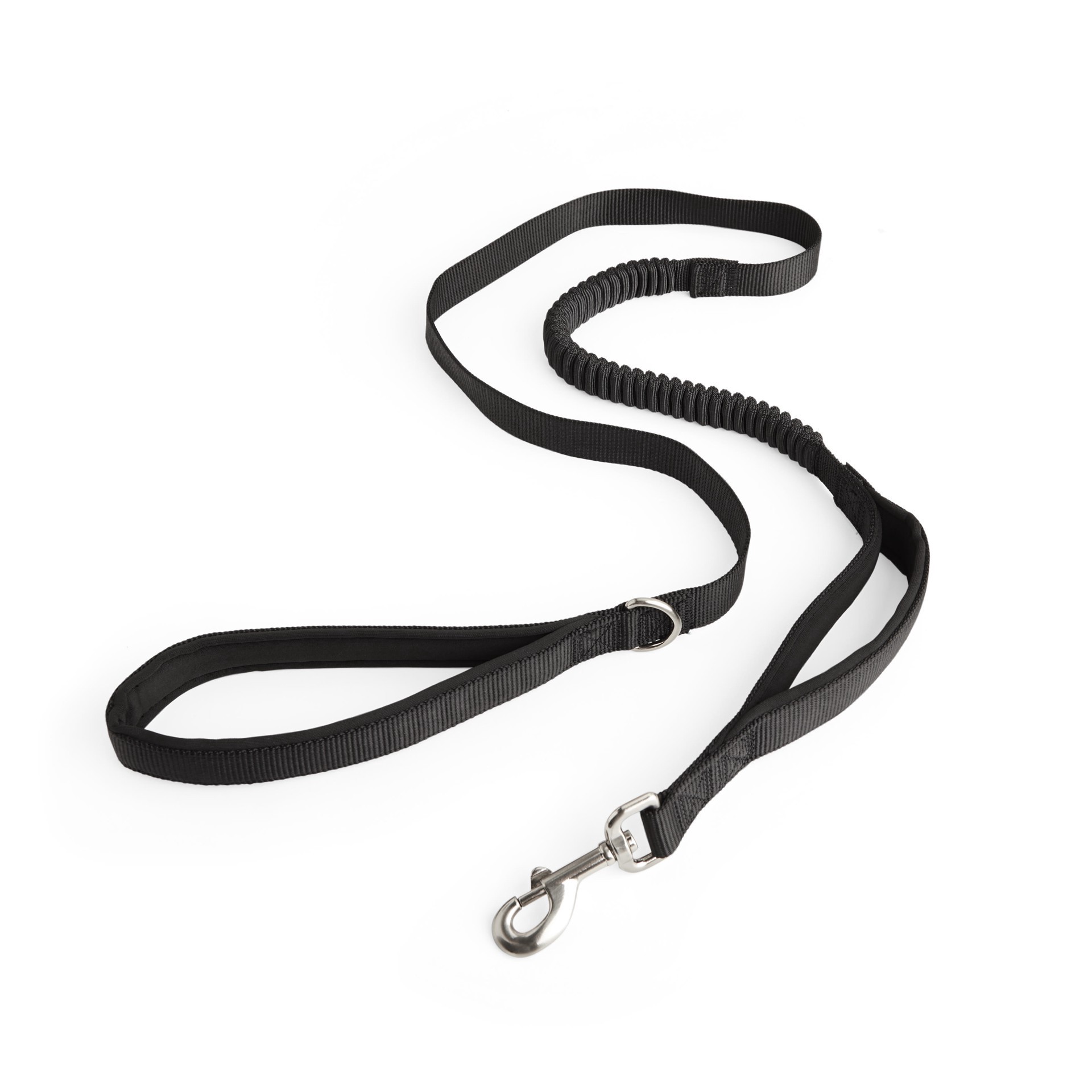 slide 1 of 1, YOULY Black Shock Absorbing Dog Leash, 5 ft., 1 ct