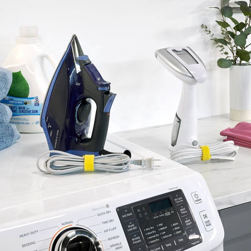 slide 3 of 9, Wrap-It Storage Self-Gripping 5 Inch/8 Inch Cable Ties 20 Each, 1 ct