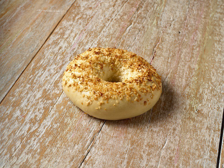 slide 1 of 1, Bakehouse Bagel-onion Topped 3 Ct, 13 oz