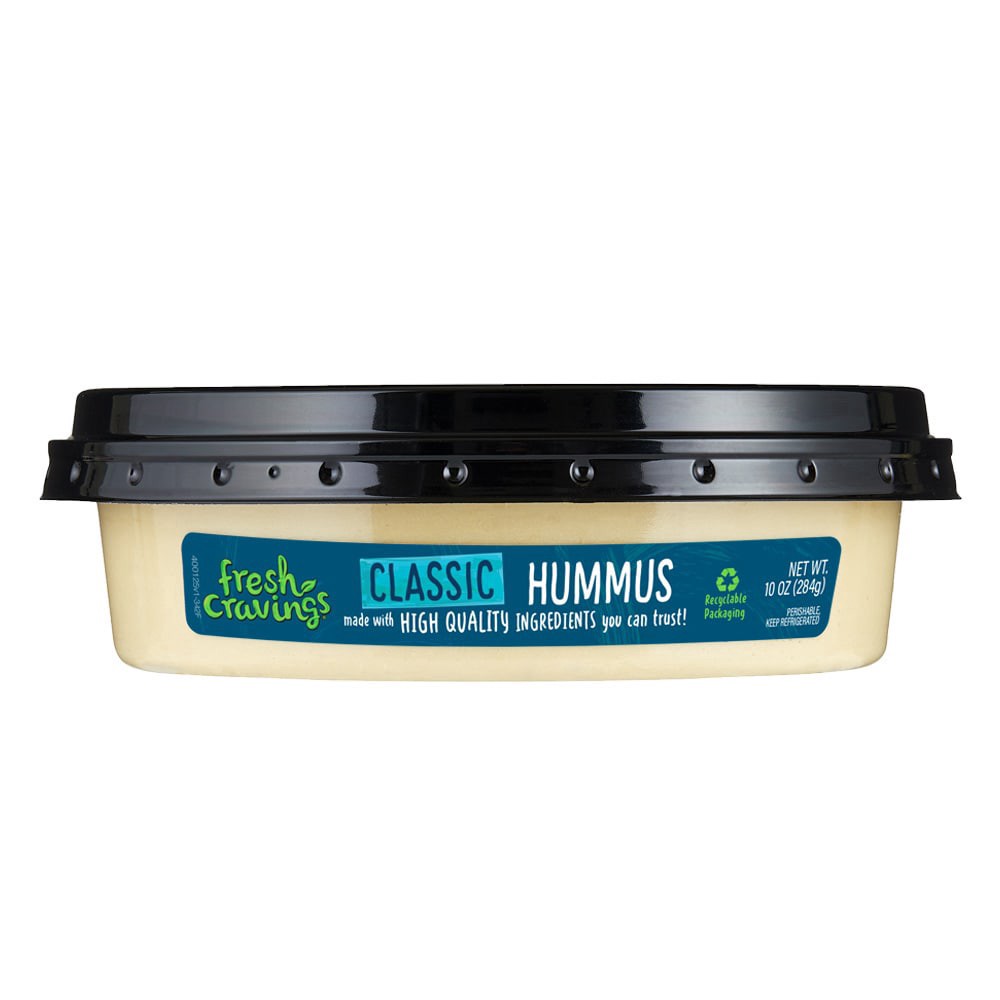 slide 2 of 6, Fresh Cravings Classic Hummus, 10 oz