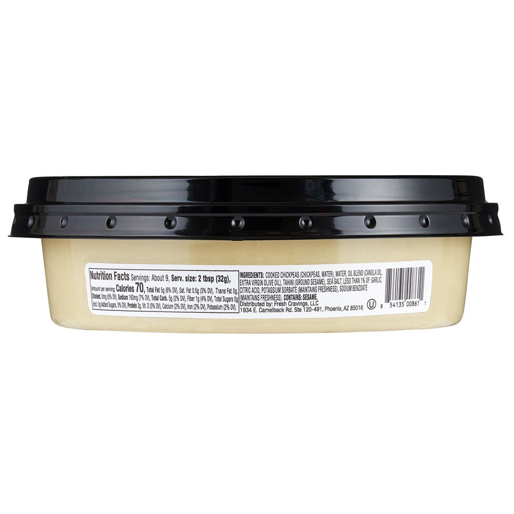 slide 4 of 6, Fresh Cravings Classic Hummus, 10 oz
