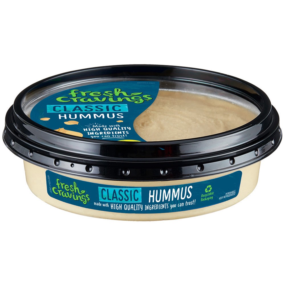 slide 5 of 6, Fresh Cravings Classic Hummus, 10 oz