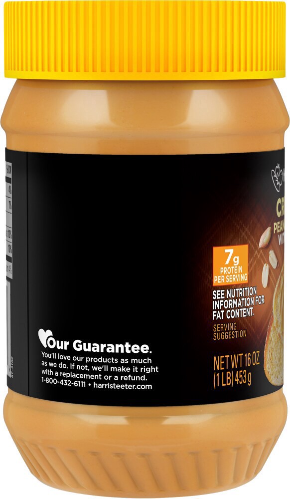 slide 4 of 4, Harris Teeter® Honey Roasted Peanut Butter, 16 oz