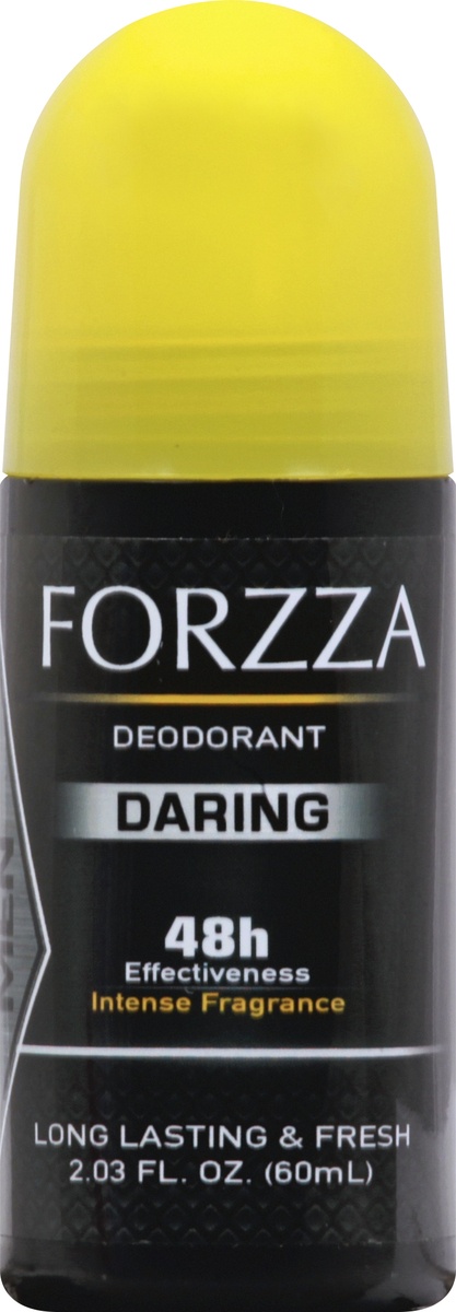 slide 6 of 7, Forzza Men Roll On Deodorant Daring, 2.03 oz