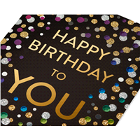 slide 2 of 17, Papyrus Birthday Card (Confetti Birthday), 1 ct