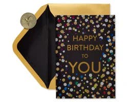 Papyrus Confetti Birthday Card