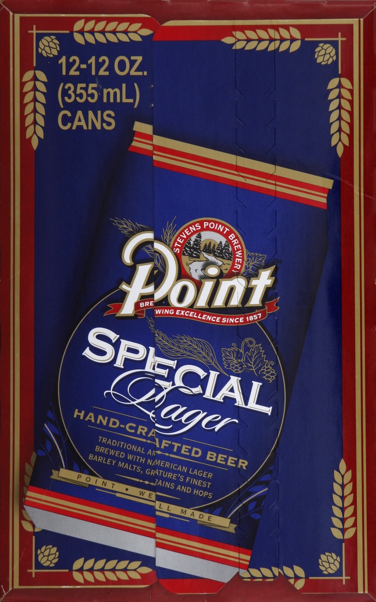 slide 5 of 6, Stevens Point Brewery Point Special Lager 12Pk, 12 fl oz